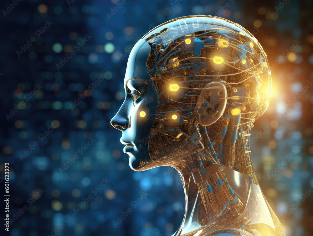 Artificial Intelligence digital concept illustrate of modern internet technology and innovative processes 3D rendering Artificial Intelligence digital concept illustrate of modern internet technology and innovative processes 3D rendering