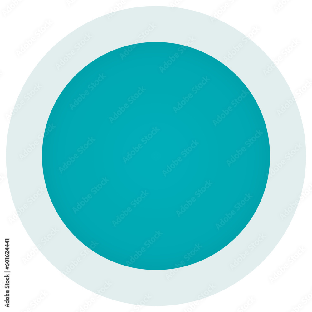 Infographic green doughnut pie chart element Infographic green doughnut pie chart element