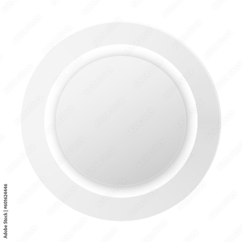 Infographic purple and white doughnut pie chart element Infographic purple and white doughnut pie chart element