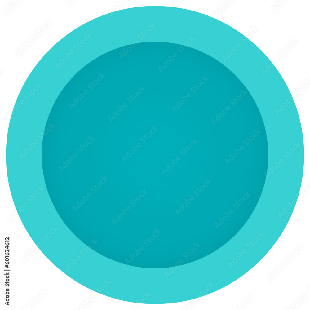 Infographic green doughnut pie chart element Infographic green doughnut pie chart element