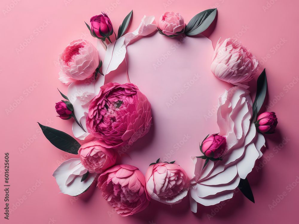 pink rose petals on a white background pink rose petals on a white background