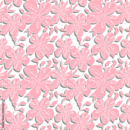 Very beautiful seamless pattern design for decorating, wallpaper, wrapping paper, fabric, backdrop and etc. © Sarocha