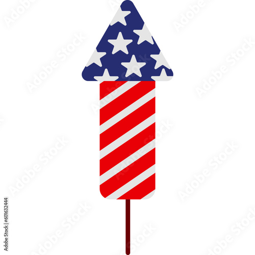 4th July Ornament