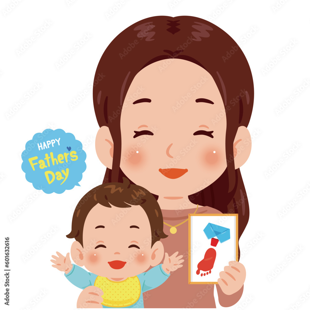 プレゼントを持った赤ちゃんと女性3