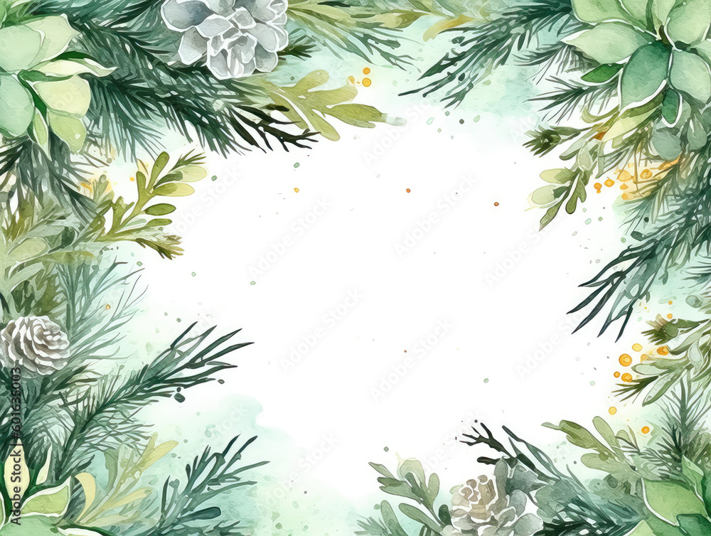 laurel wreath isolated on white background