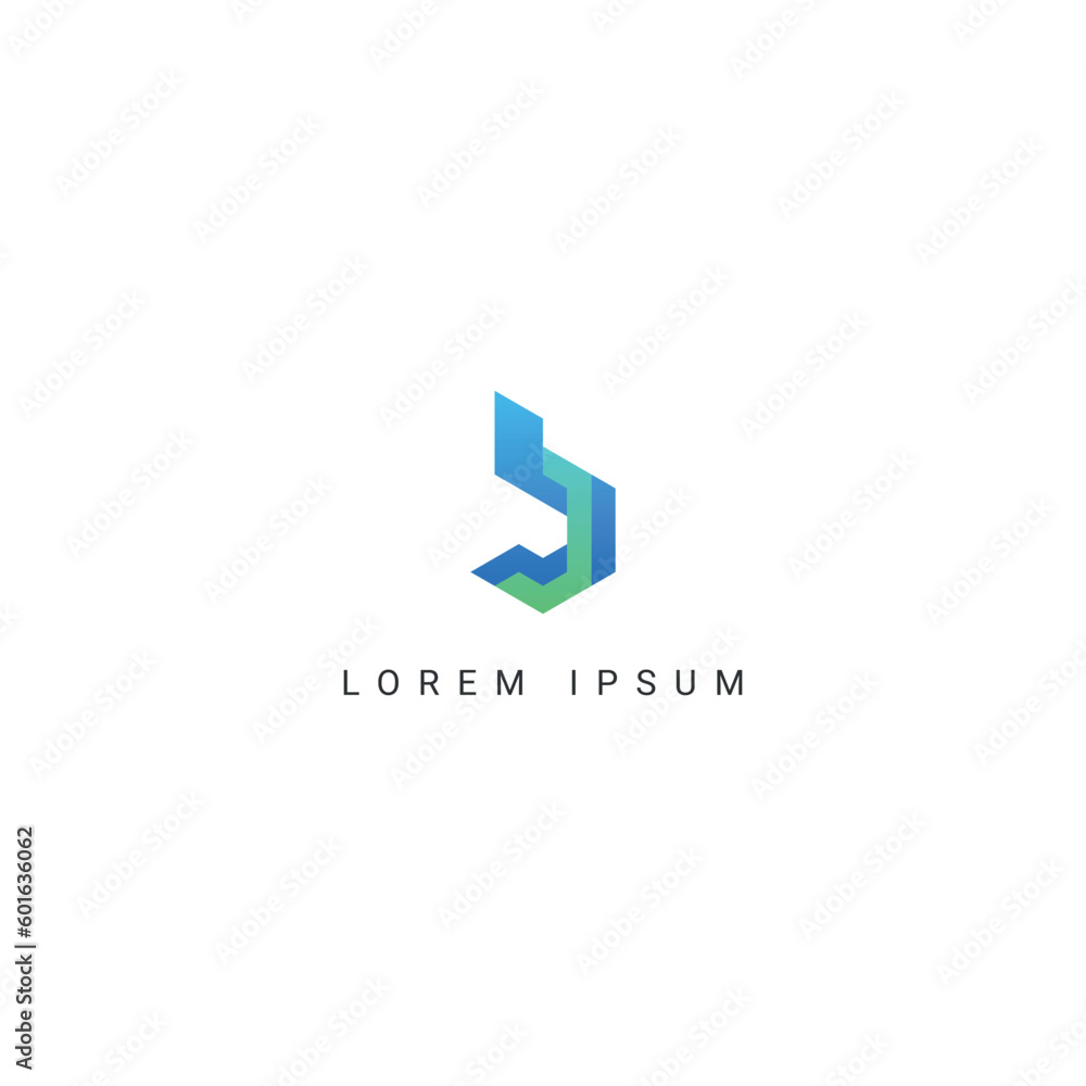 Alphabet letter B icon logo vector symbol. Stock Vector | Adobe Stock
