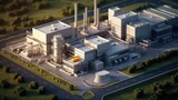 industrial facility manufacturing plant scheme generative AI