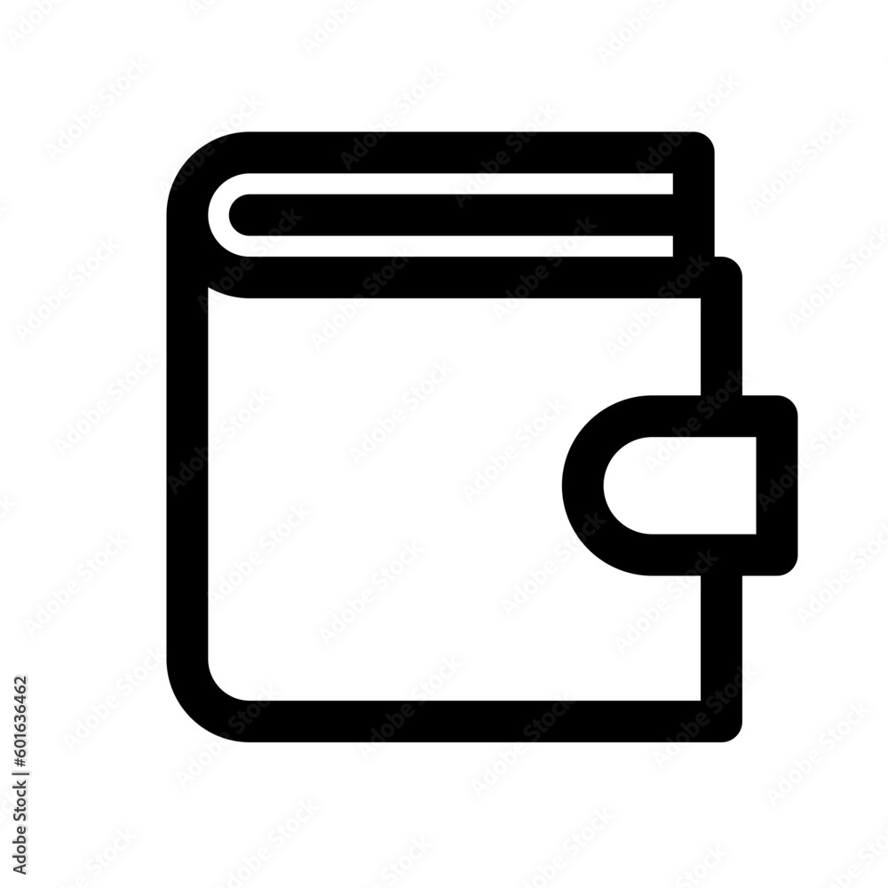 eコマース、財布を表すラインスタイルのアイコン eコマース、財布を表すラインスタイルのアイコン