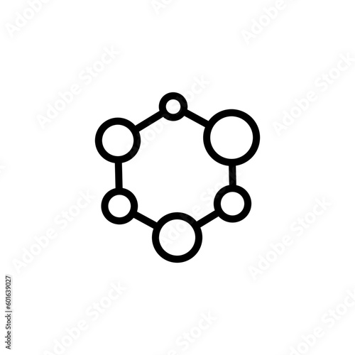 molecule sign symbol vector