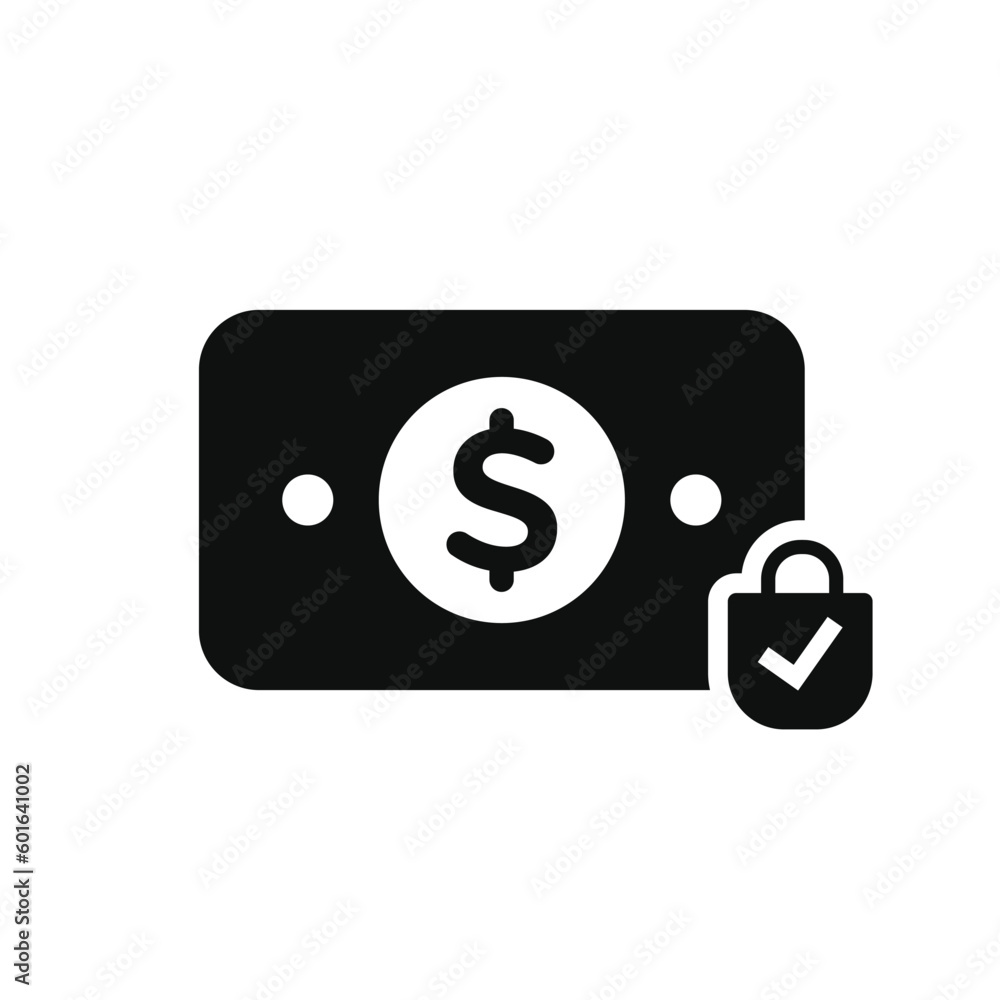 Secure payment icon isolated on white background Secure payment icon isolated on white background