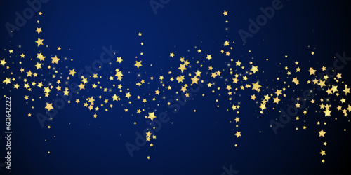 Magic stars vector overlay.  Gold stars scattered