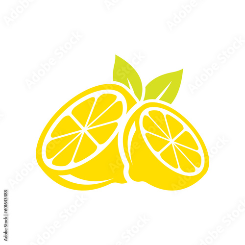 Lemon logo template vector icon design