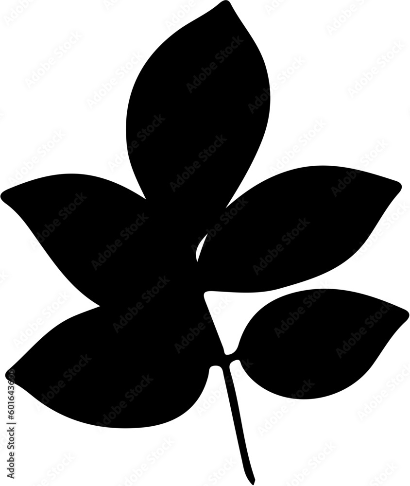 Leaf Silhouette Illustration Leaf Silhouette Illustration