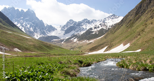 Scenic view in Juta Valley of Georgia