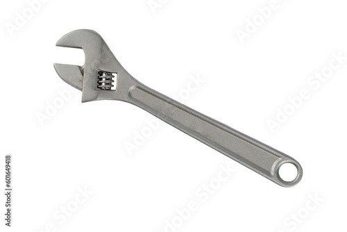 A wrench isolated on white background. © apinya