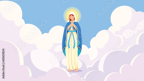 Virgin Mary Praying