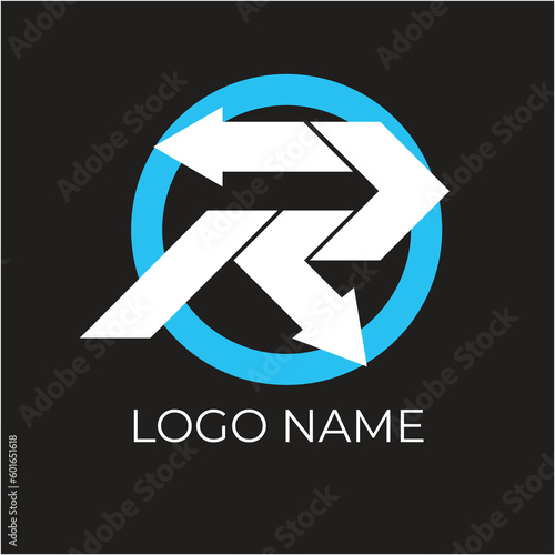 logo for company R