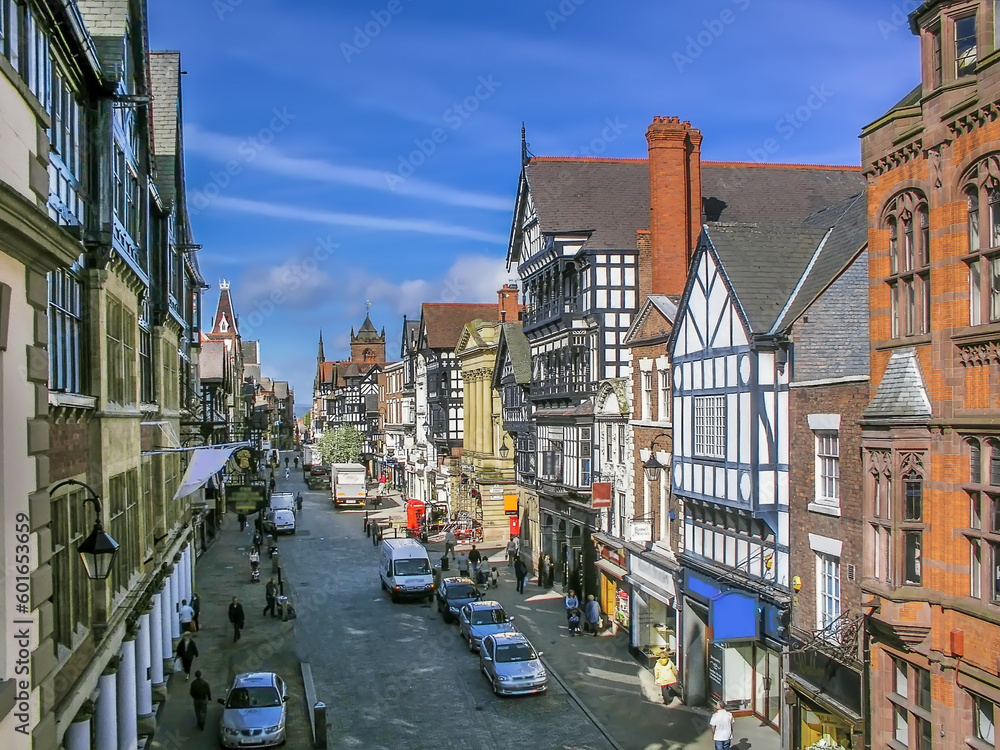 Street in Chester, England