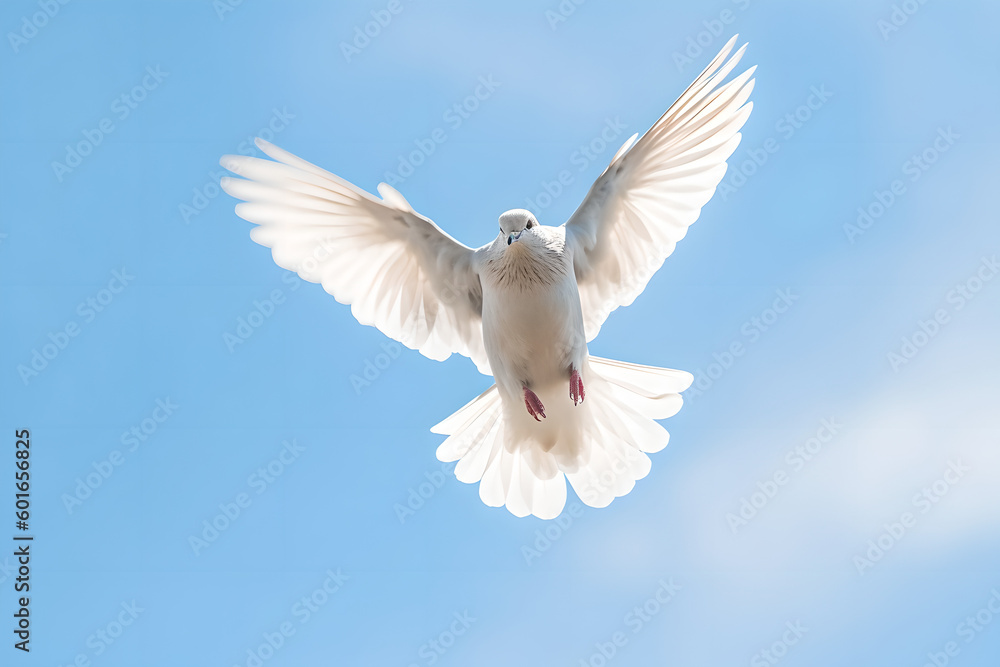 Graceful Dove in Flight - Captured by Generative AI
Graceful Dove in Flight - Captured by Generative AI