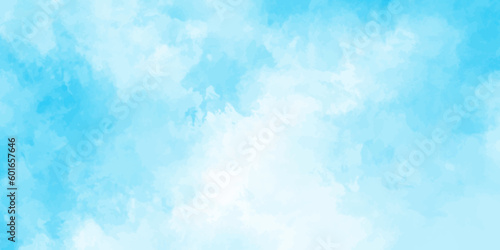 Photography abstract blue watercolor background with colors