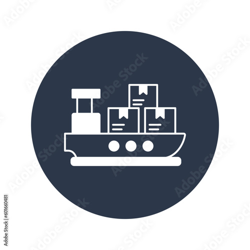 Freight Vector Icon

