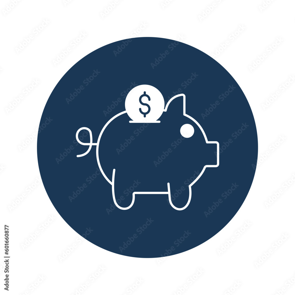 Piggy bank Vector Icon
Piggy bank Vector Icon