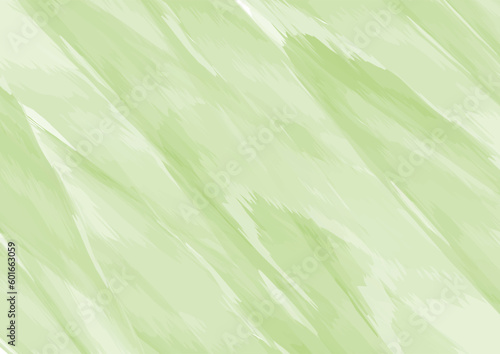 Green hand painted watercolor background 