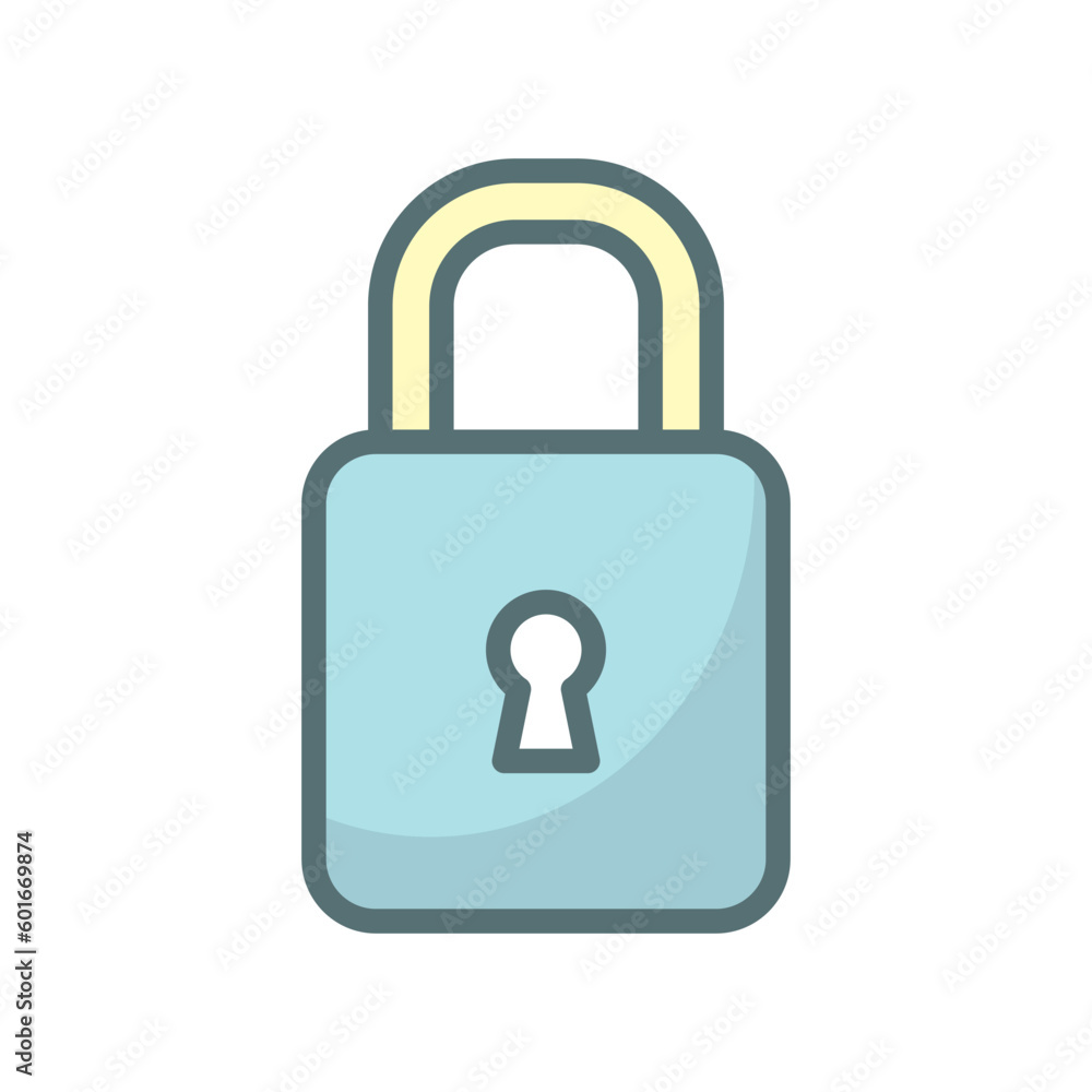 Padlock icon vector design templates Padlock icon vector design templates