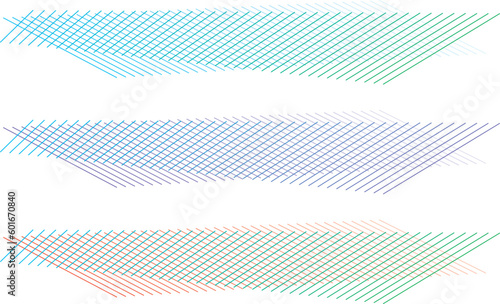 線で描いた光や風や波の抽象的なイメージ