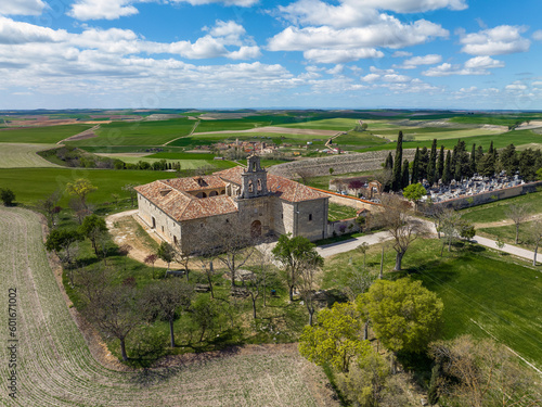 Hermitage of Our Lady of Tiedra Vieja in the province of Valladolid Spain