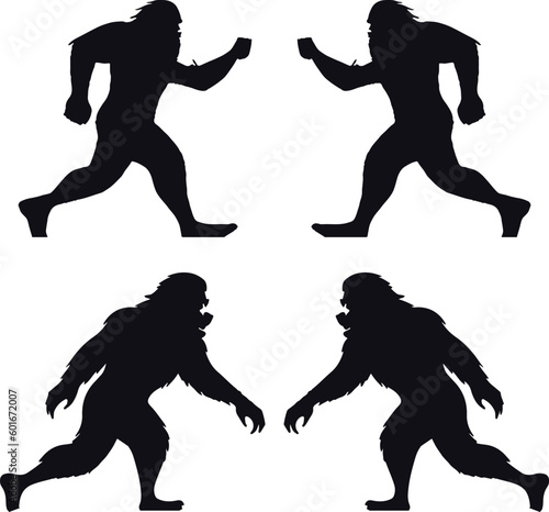Bigfoots vectror set