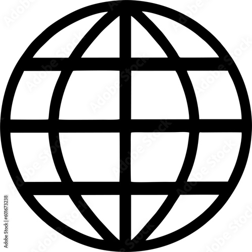 World icon vector illustration, Web icon png for your web, websites, apps and UI