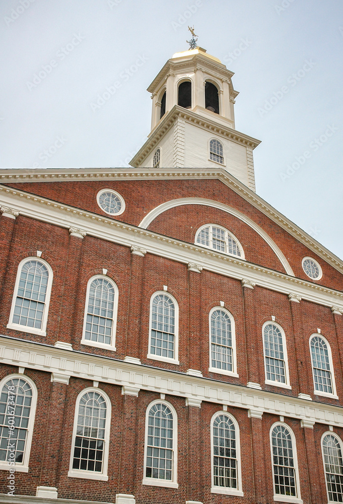 Faneuil Hall in Boston Massachusetts