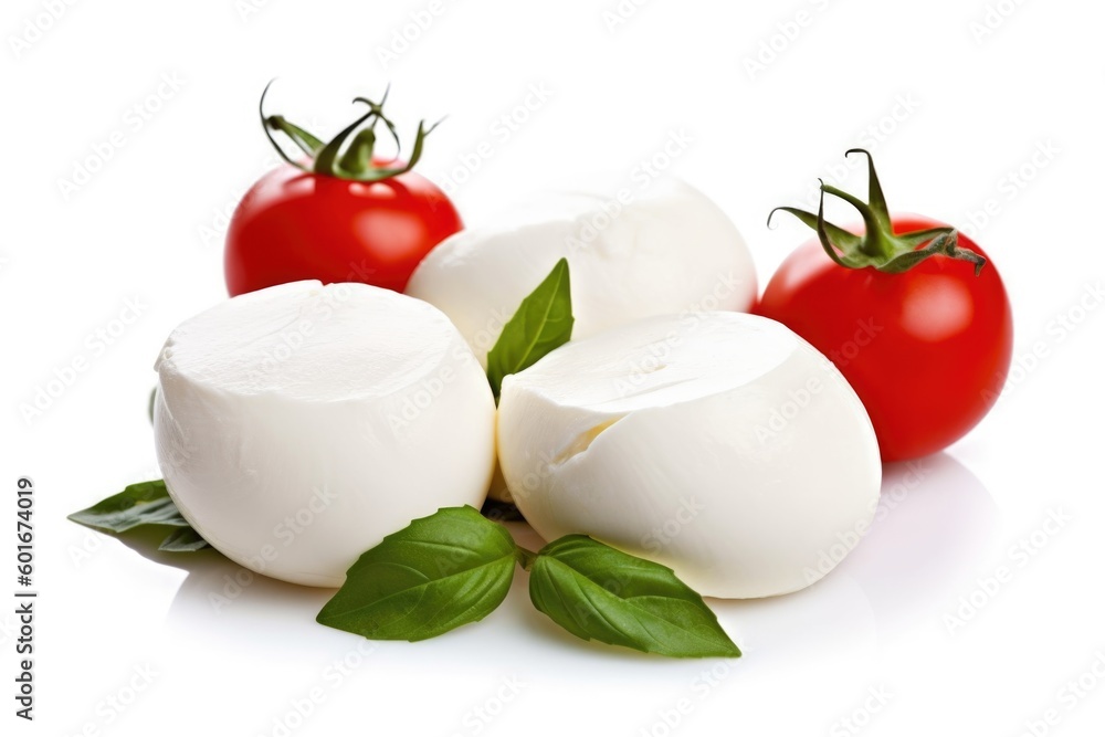 mozzarella cheese tomatoes and basil, ai generative mozzarella cheese tomatoes and basil, ai generative