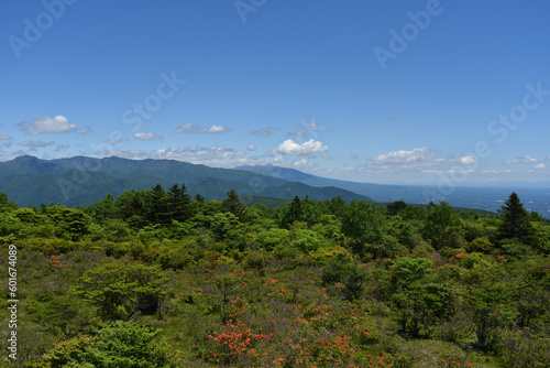 Climbing Mt. Takahara, Tochigi, Japan photo