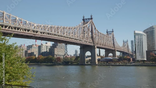 Queensboro Bridge New York City 4k