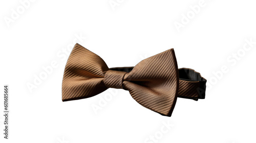 Bow tie isolated on transparent background. Generative AI
