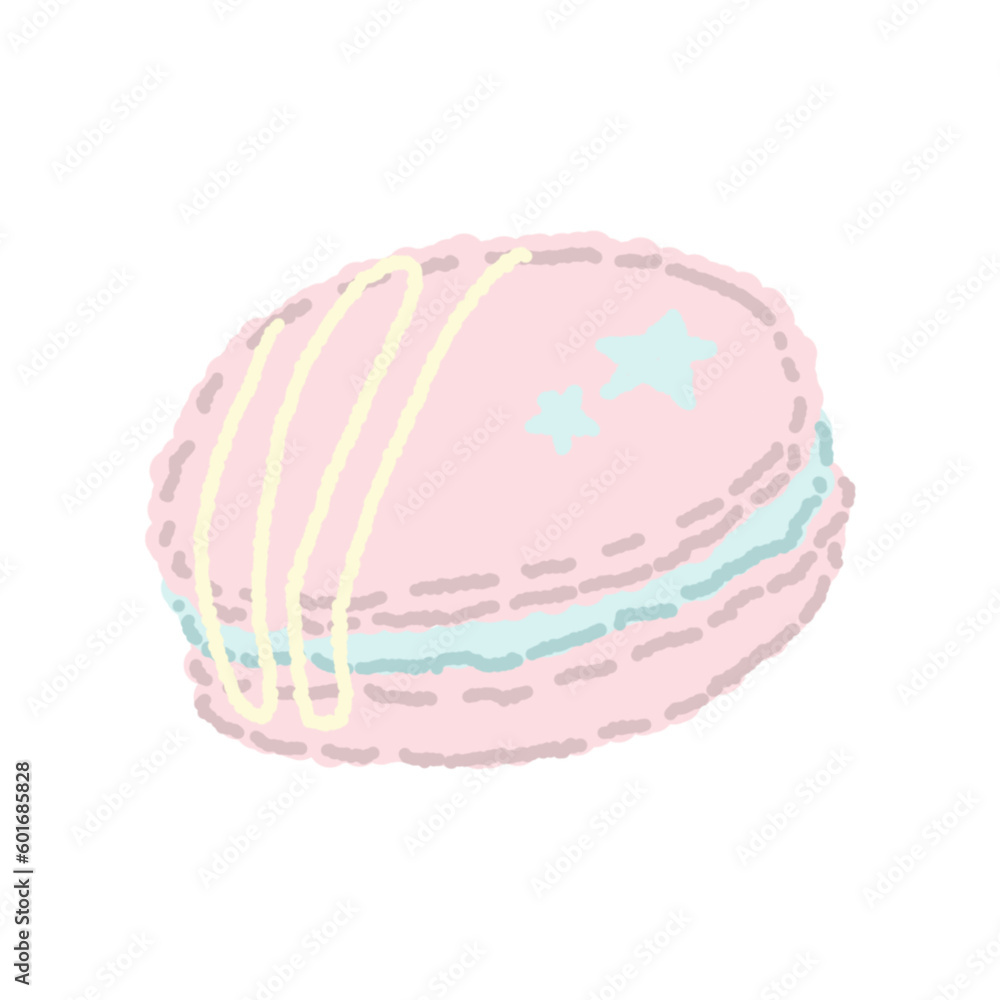 Pink and Blue Cute Macaron Pink and Blue Cute Macaron