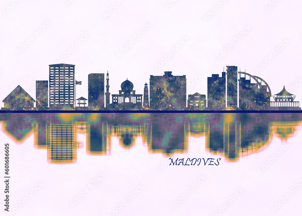 Maldives Skyline. Cityscape Skyscraper Buildings Landscape City Background Modern Art Architecture Downtown Abstract Landmarks Travel Business Building View Corporate Maldives Skyline. Cityscape Skyscraper Buildings Landscape City Background Modern Art Architecture Downtown Abstract Landmarks Travel Business Building View Corporate