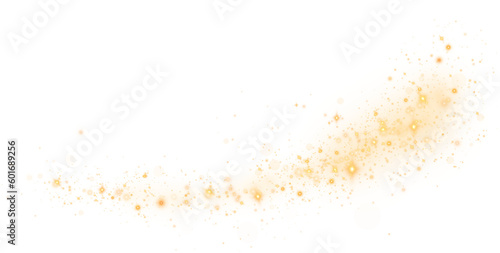 Golden glitter wave abstract illustration Fototapet