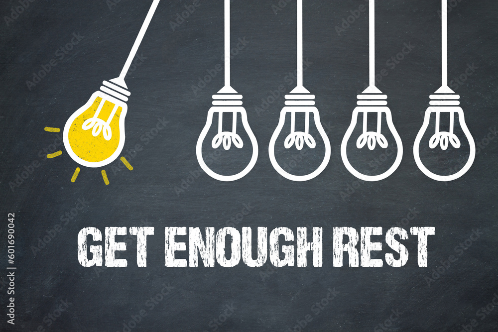 Fototapeta premium Get enough rest 