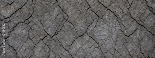 Rock texture with cracks. close-up. Rough mountain surface. Stone granite background for design. Nature. Stone background with cracks and natural texture. Generative AI