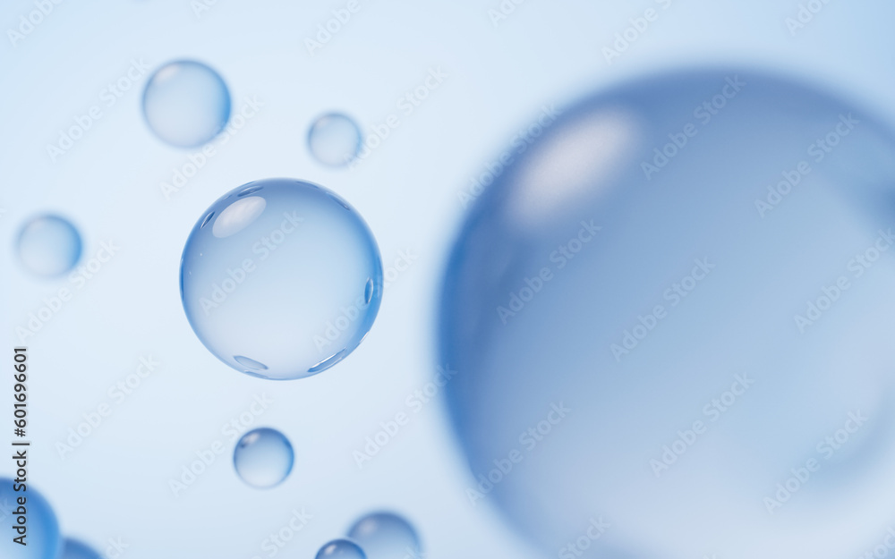 Blue water drop background, 3d rendering. Blue water drop background, 3d rendering.