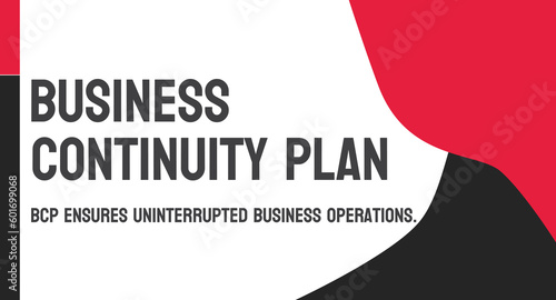 BCP - Business Continuity Plan: Plan to ensure a business can continue operating during and after a disruptive event.