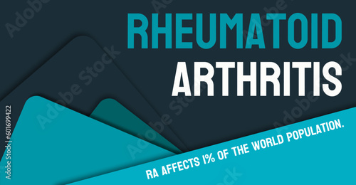Rheumatoid Arthritis RA - A chronic autoimmune disorder causing joint inflammation.