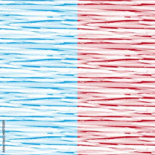 Striated Texture Lines with Transparency Horizontal Stripes Vector Seamless Repeating Pattern