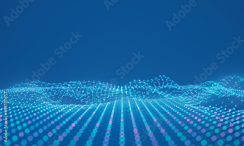 technology hitech 3d background. 3d illustration. futuristic backdrop design. abstract object element. future wallpaper symbol. copy space. digital graphic. communication network glowing. simple light