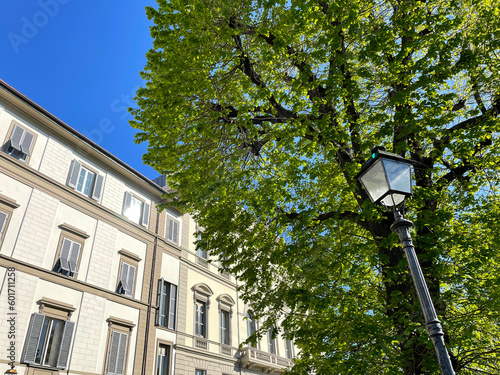 Wallpaper Mural Elegant buildings and quiet park with lots of greenery Torontodigital.ca