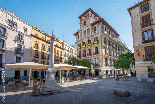 Plaza de Ramales Square - Madrid, Spain © diegograndi