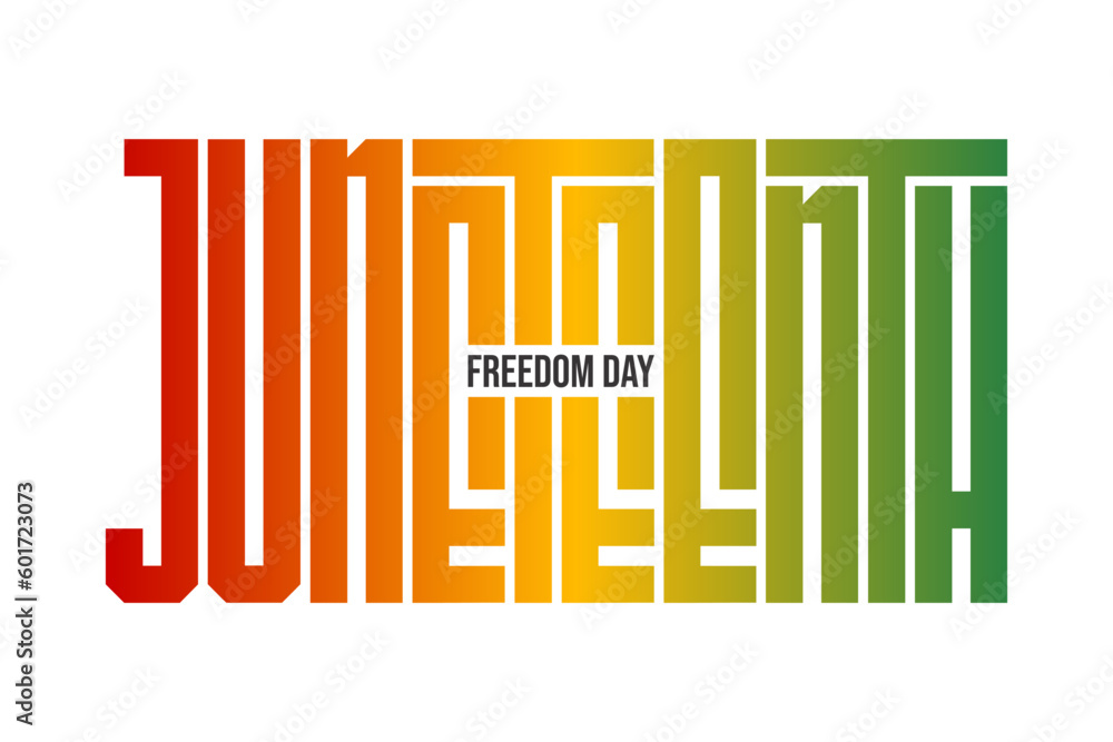 Juneteenth background backdrop for flyers banner poster flag